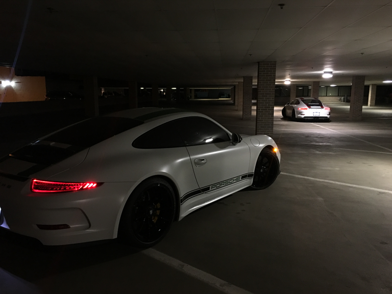 Yes, this is a satin-wrapped 911R and I like it.